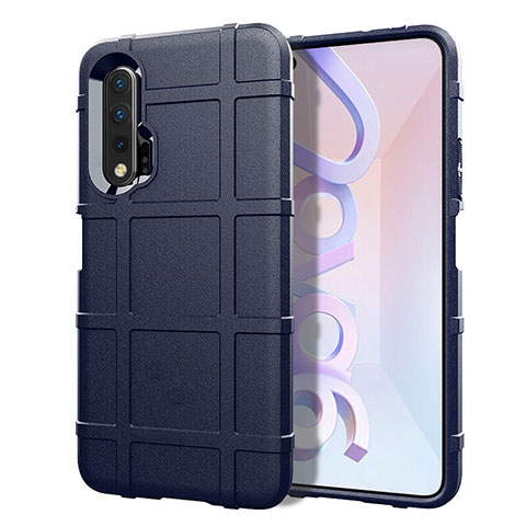 Funda Silicona Ultrafina Goma 360 Grados Carcasa C06 para Huawei Nova 6 5G Azul