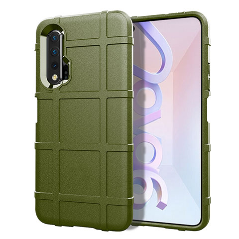 Funda Silicona Ultrafina Goma 360 Grados Carcasa C06 para Huawei Nova 6 5G Verde