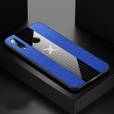 Funda Silicona Ultrafina Goma 360 Grados Carcasa C06 para Huawei P30 Lite New Edition Azul