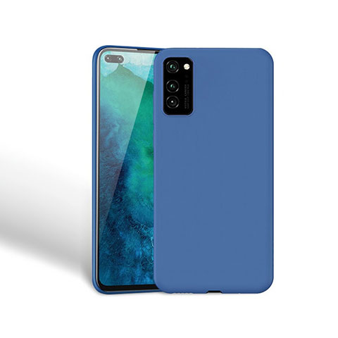 Funda Silicona Ultrafina Goma 360 Grados Carcasa F02 para Huawei Honor View 30 Pro 5G Azul