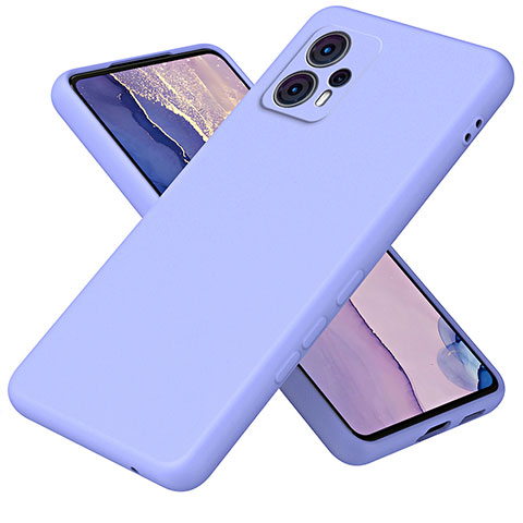 Funda Silicona Ultrafina Goma 360 Grados Carcasa H01P para Motorola Moto G23 Morado