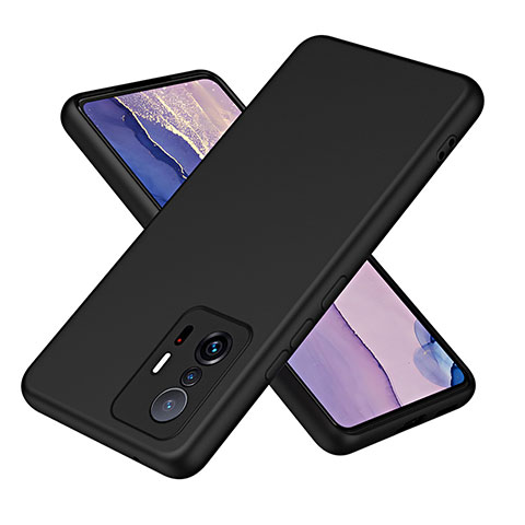 Funda Silicona Ultrafina Goma 360 Grados Carcasa H01P para Xiaomi Mi 11T 5G Negro