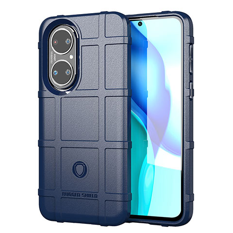 Funda Silicona Ultrafina Goma 360 Grados Carcasa J01S para Huawei P50 Azul