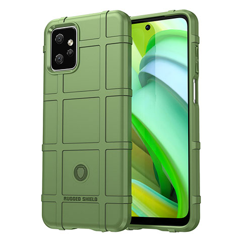 Funda Silicona Ultrafina Goma 360 Grados Carcasa J01S para Motorola Moto G Power 5G (2023) Verde