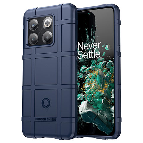 Funda Silicona Ultrafina Goma 360 Grados Carcasa J01S para OnePlus 10T 5G Azul