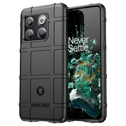 Funda Silicona Ultrafina Goma 360 Grados Carcasa J01S para OnePlus 10T 5G Negro