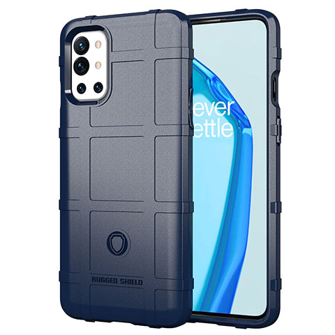 Funda Silicona Ultrafina Goma 360 Grados Carcasa J01S para OnePlus 9R 5G Azul