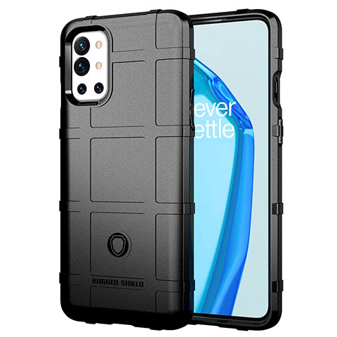 Funda Silicona Ultrafina Goma 360 Grados Carcasa J01S para OnePlus 9R 5G Negro