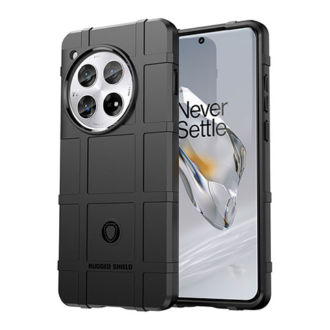 Funda Silicona Ultrafina Goma 360 Grados Carcasa J01S para OnePlus Ace 3 5G Negro