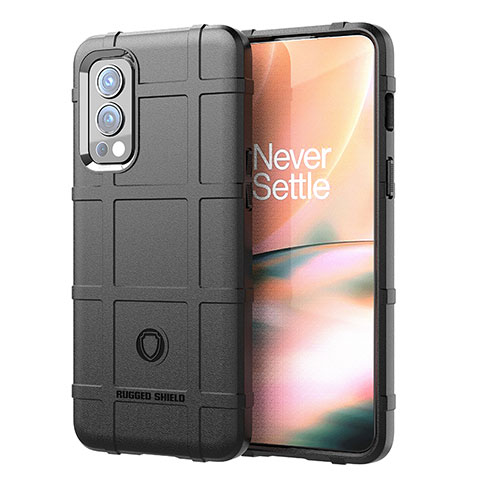 Funda Silicona Ultrafina Goma 360 Grados Carcasa J01S para OnePlus Nord 2 5G Negro