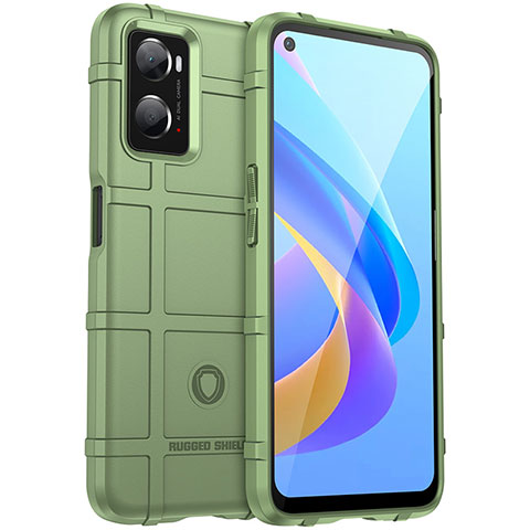 Funda Silicona Ultrafina Goma 360 Grados Carcasa J01S para Oppo A36 Verde