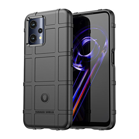 Funda Silicona Ultrafina Goma 360 Grados Carcasa J01S para Realme 9 5G Negro