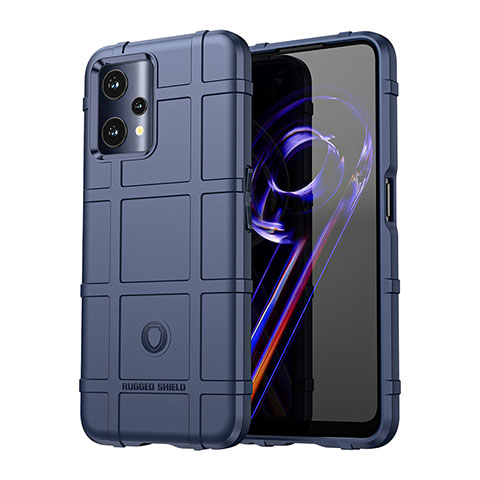 Funda Silicona Ultrafina Goma 360 Grados Carcasa J01S para Realme 9 Pro 5G Azul