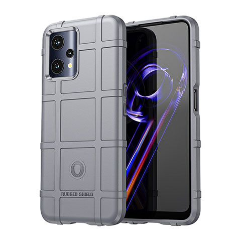 Funda Silicona Ultrafina Goma 360 Grados Carcasa J01S para Realme 9 Pro 5G Gris