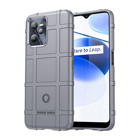 Funda Silicona Ultrafina Goma 360 Grados Carcasa J01S para Realme C35 Gris