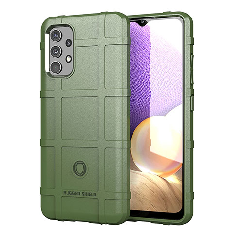 Funda Silicona Ultrafina Goma 360 Grados Carcasa J01S para Samsung Galaxy M32 5G Verde