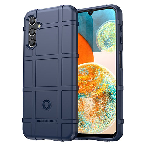 Funda Silicona Ultrafina Goma 360 Grados Carcasa J01S para Samsung Galaxy M44 5G Azul