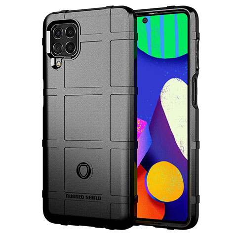 Funda Silicona Ultrafina Goma 360 Grados Carcasa J01S para Samsung Galaxy M62 4G Negro