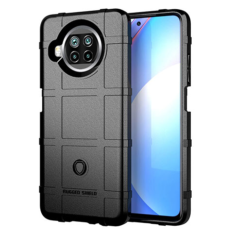 Funda Silicona Ultrafina Goma 360 Grados Carcasa J01S para Xiaomi Mi 10i 5G Negro