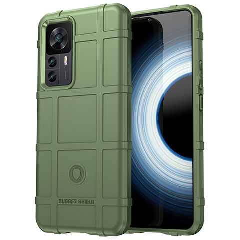 Funda Silicona Ultrafina Goma 360 Grados Carcasa J01S para Xiaomi Mi 12T 5G Verde