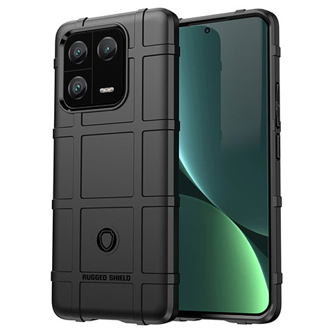 Funda Silicona Ultrafina Goma 360 Grados Carcasa J01S para Xiaomi Mi 13 Pro 5G Negro