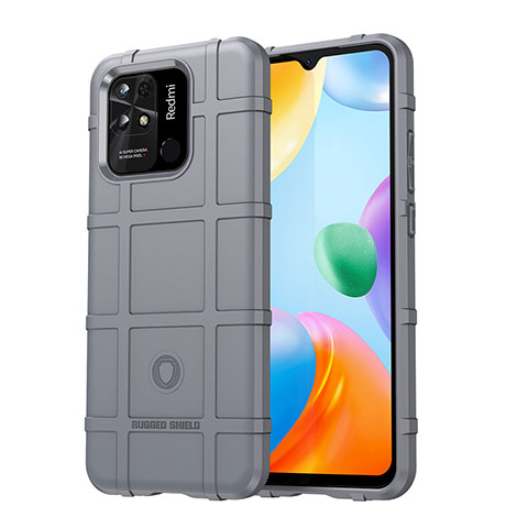 Funda Silicona Ultrafina Goma 360 Grados Carcasa J01S para Xiaomi Poco C40 Gris