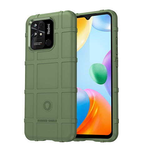 Funda Silicona Ultrafina Goma 360 Grados Carcasa J01S para Xiaomi Poco C40 Verde