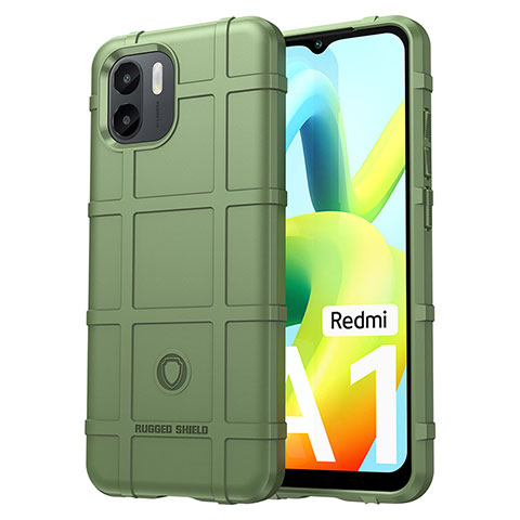 Funda Silicona Ultrafina Goma 360 Grados Carcasa J01S para Xiaomi Poco C50 Verde