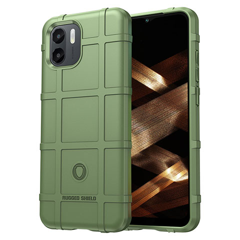 Funda Silicona Ultrafina Goma 360 Grados Carcasa J01S para Xiaomi Poco C50 Verde