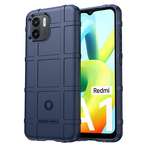 Funda Silicona Ultrafina Goma 360 Grados Carcasa J01S para Xiaomi Poco C51 Azul