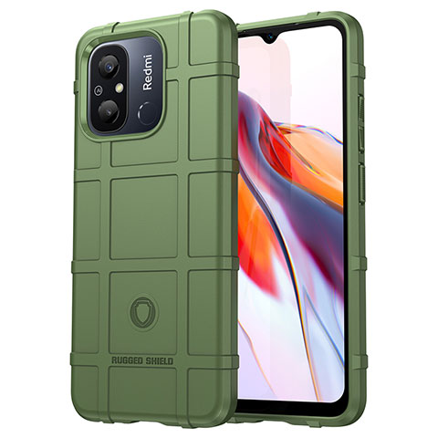 Funda Silicona Ultrafina Goma 360 Grados Carcasa J01S para Xiaomi Poco C55 Verde