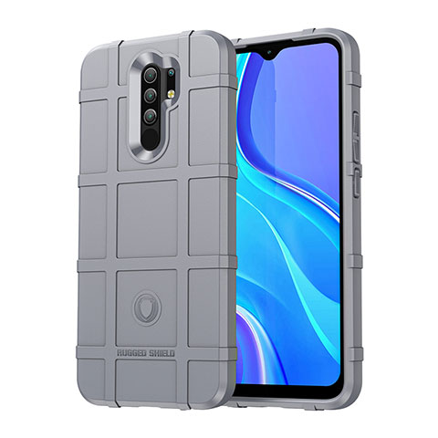 Funda Silicona Ultrafina Goma 360 Grados Carcasa J01S para Xiaomi Poco M2 Gris