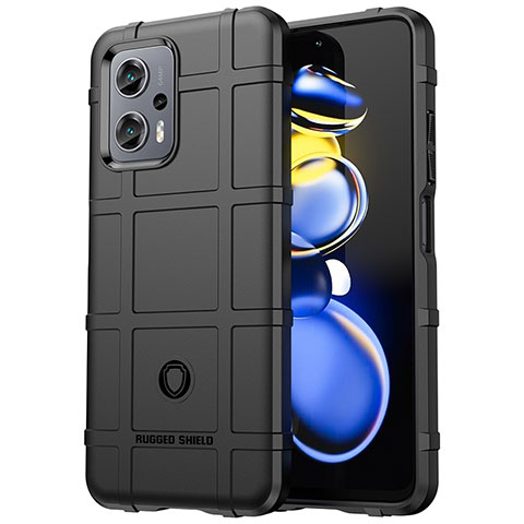 Funda Silicona Ultrafina Goma 360 Grados Carcasa J01S para Xiaomi Poco X4 GT 5G Negro