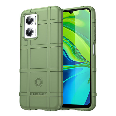 Funda Silicona Ultrafina Goma 360 Grados Carcasa J01S para Xiaomi Redmi 10 5G Verde