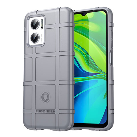 Funda Silicona Ultrafina Goma 360 Grados Carcasa J01S para Xiaomi Redmi 10 Prime Plus 5G Gris