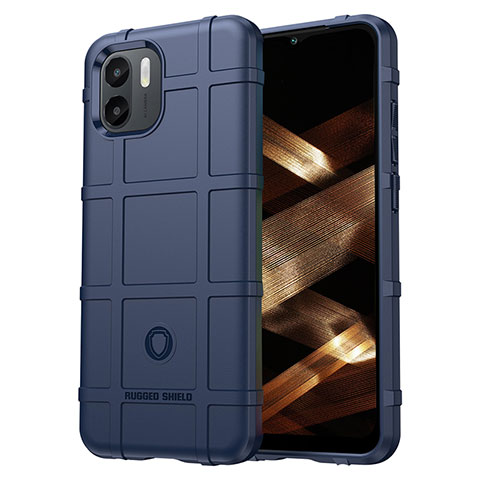 Funda Silicona Ultrafina Goma 360 Grados Carcasa J01S para Xiaomi Redmi A2 Azul