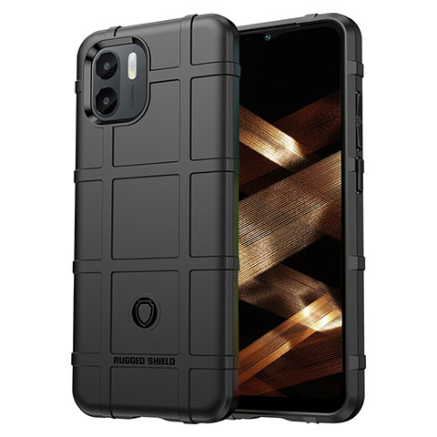 Funda Silicona Ultrafina Goma 360 Grados Carcasa J01S para Xiaomi Redmi A2 Negro