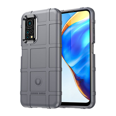 Funda Silicona Ultrafina Goma 360 Grados Carcasa J01S para Xiaomi Redmi K30S 5G Gris