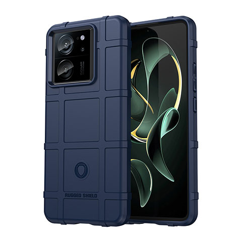 Funda Silicona Ultrafina Goma 360 Grados Carcasa J01S para Xiaomi Redmi K60 Ultra 5G Azul