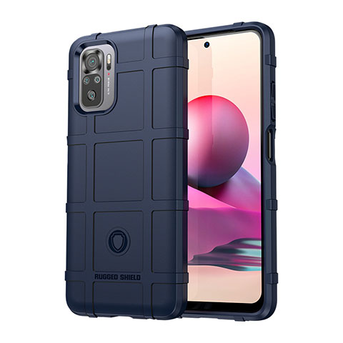 Funda Silicona Ultrafina Goma 360 Grados Carcasa J01S para Xiaomi Redmi Note 11 SE India 4G Azul