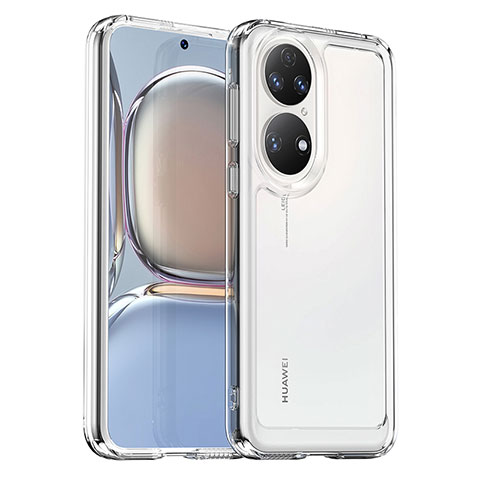 Funda Silicona Ultrafina Goma 360 Grados Carcasa J02S para Huawei P50 Pro Claro