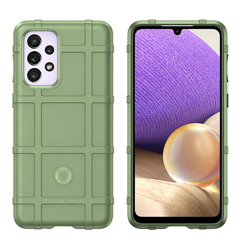 Funda Silicona Ultrafina Goma 360 Grados Carcasa J02S para Samsung Galaxy A33 5G Verde