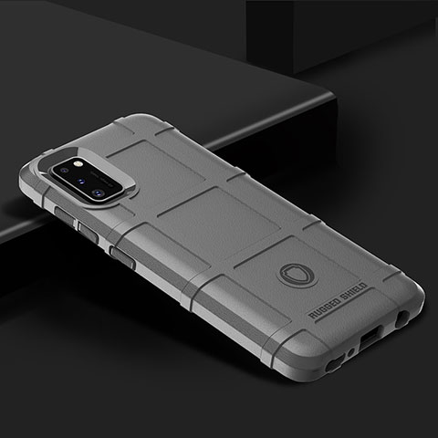 Funda Silicona Ultrafina Goma 360 Grados Carcasa J02S para Samsung Galaxy A41 Gris