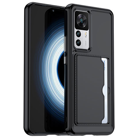 Funda Silicona Ultrafina Goma 360 Grados Carcasa J02S para Xiaomi Mi 12T Pro 5G Negro