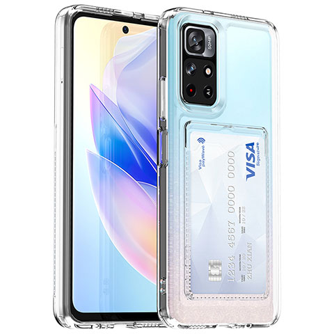 Funda Silicona Ultrafina Goma 360 Grados Carcasa J02S para Xiaomi Poco M4 Pro 5G Claro