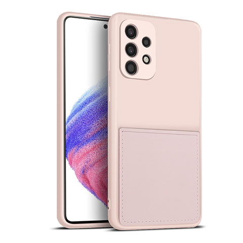 Funda Silicona Ultrafina Goma 360 Grados Carcasa MJ1 para Samsung Galaxy A53 5G Rosa