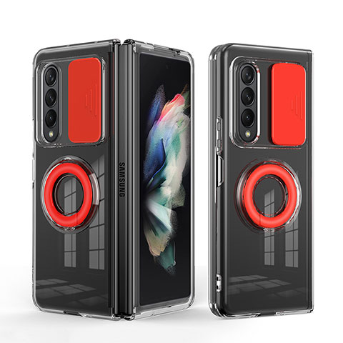 Funda Silicona Ultrafina Goma 360 Grados Carcasa MJ1 para Samsung Galaxy Z Fold4 5G Rojo