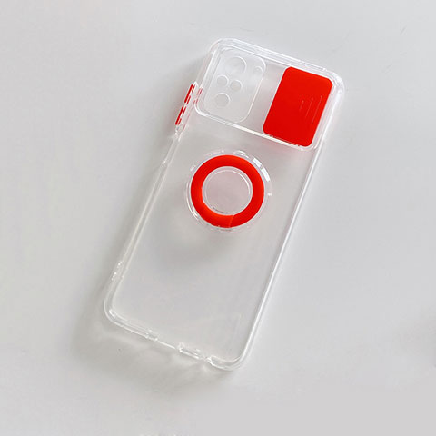 Funda Silicona Ultrafina Goma 360 Grados Carcasa MJ1 para Xiaomi Redmi Note 10 4G Rojo