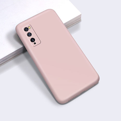 Funda Silicona Ultrafina Goma 360 Grados Carcasa para Huawei Enjoy Z 5G Rosa