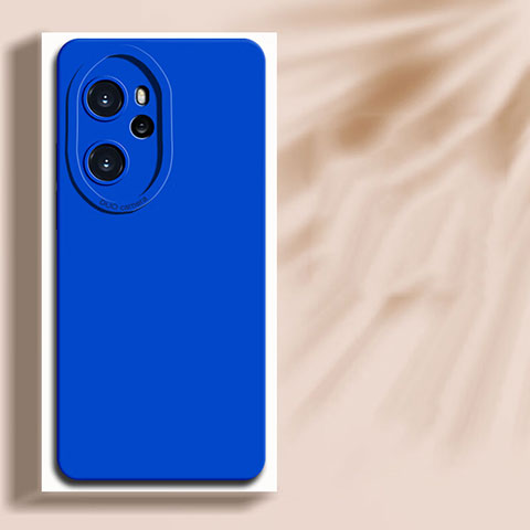 Funda Silicona Ultrafina Goma 360 Grados Carcasa para Huawei Honor 100 Pro 5G Azul